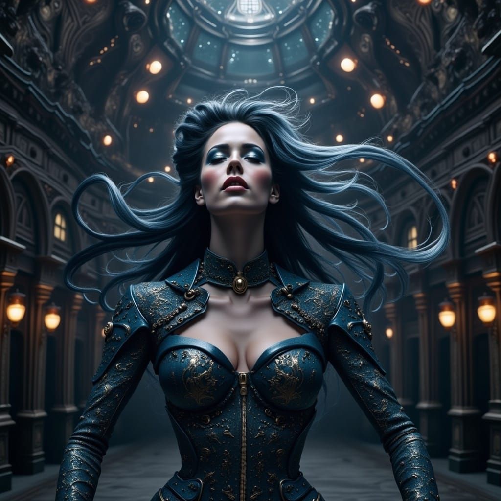 Epic Sci-Fi Image of Inner Turmoil and Desire