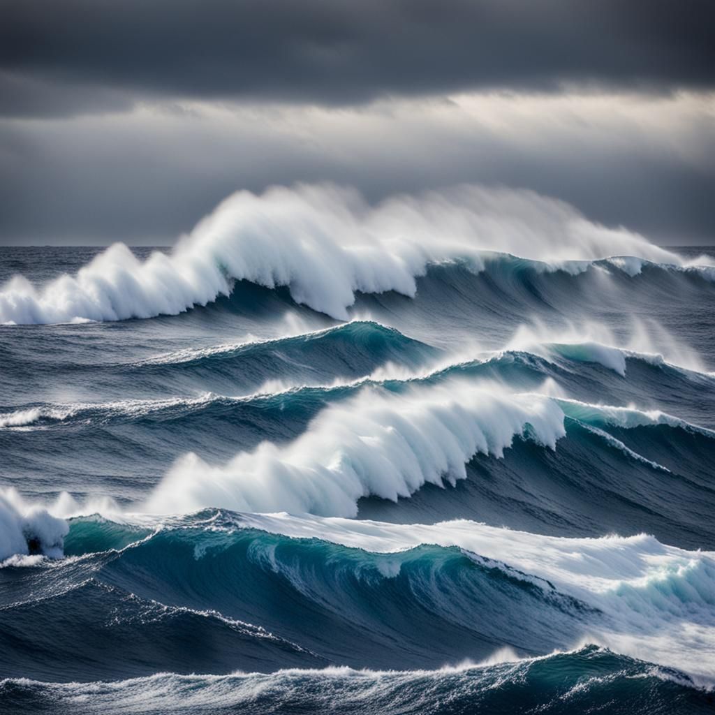Rogue Wave in Stormy Southern Ocean Photo