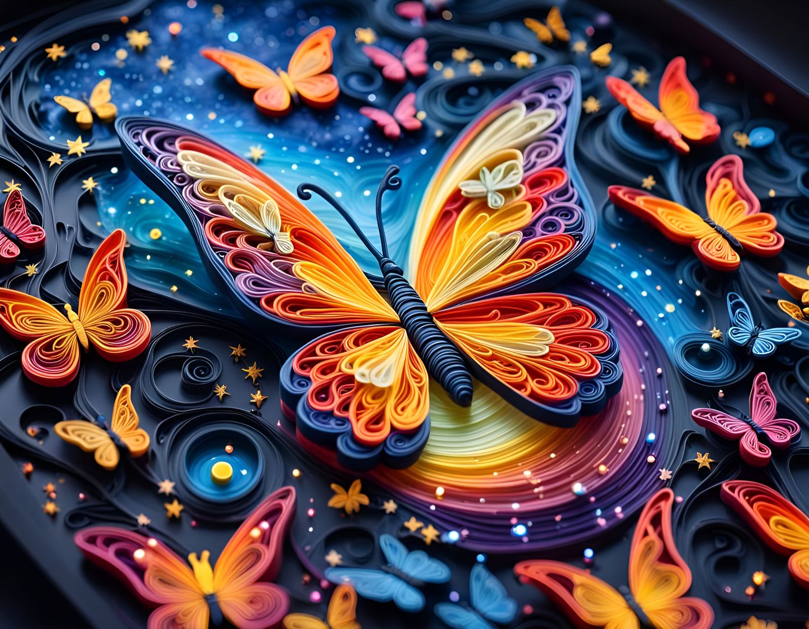 Quilling art "Butterfly" 🦋 #2