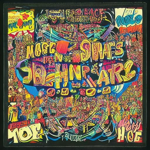 AI Image Inspired by Hip-Hop Lyrics