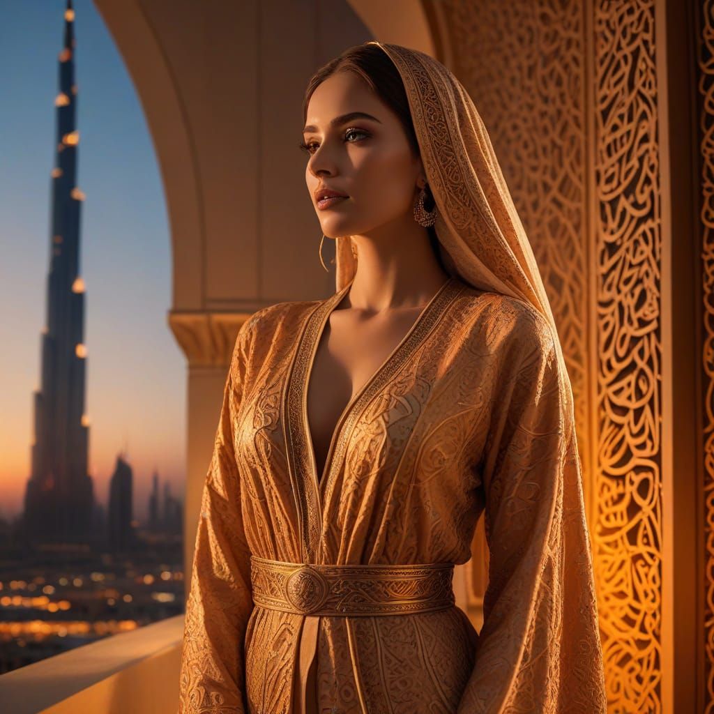 Regal Lana Against Dubai's Majestic Burj Khalifa