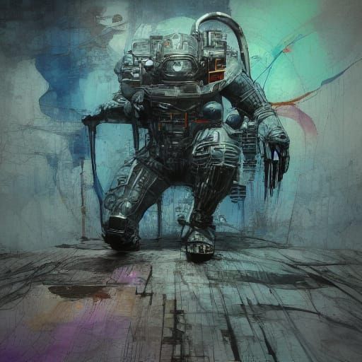 <lora:Nurografik Ink SD1-5:1.0> neural networks. vintage.