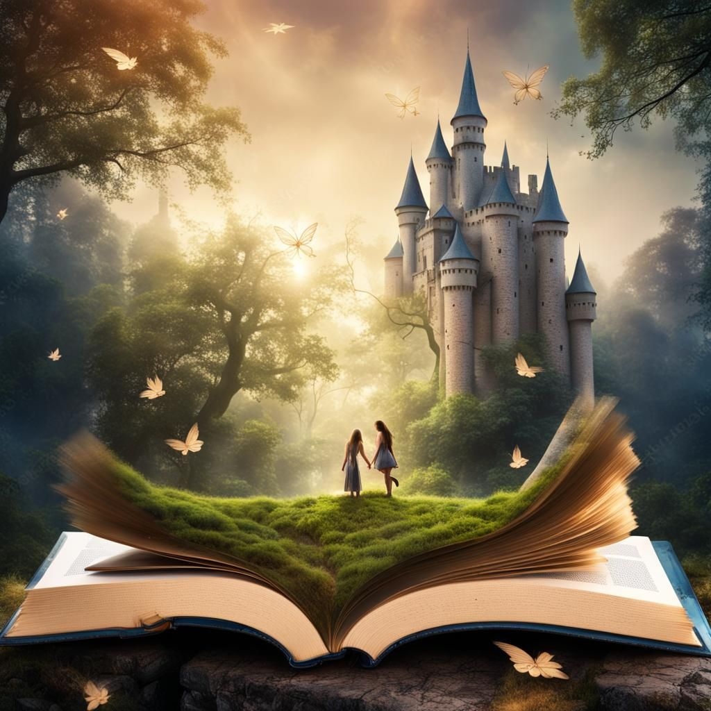 Double Exposure: Enchanted Forest and Fairies