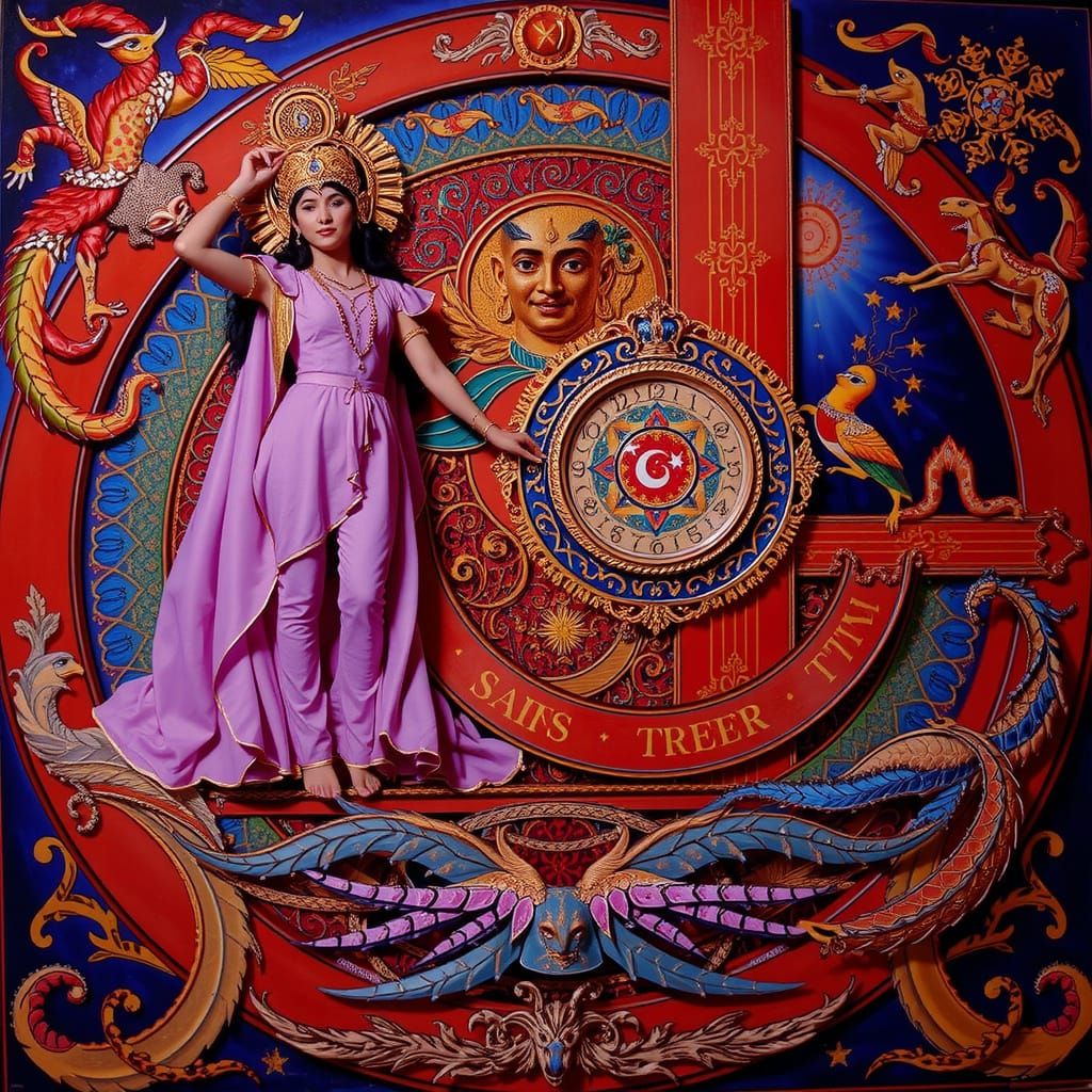 Abstract Concept of Perfection and Beauty