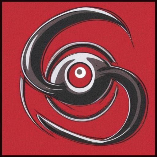 Mysterious Sharingan Ouroboros Symbol