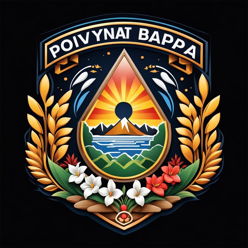 3D Logo Icon for Southwest Papua Province