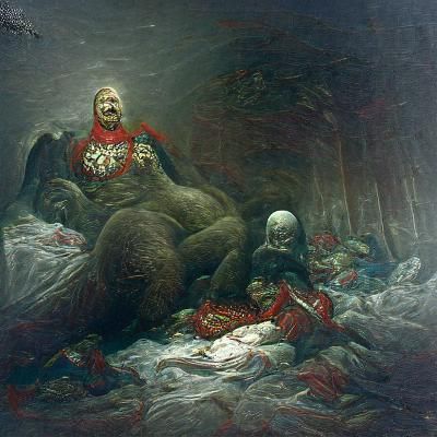 Terrifying Russian Horror in Gustave Doré Style