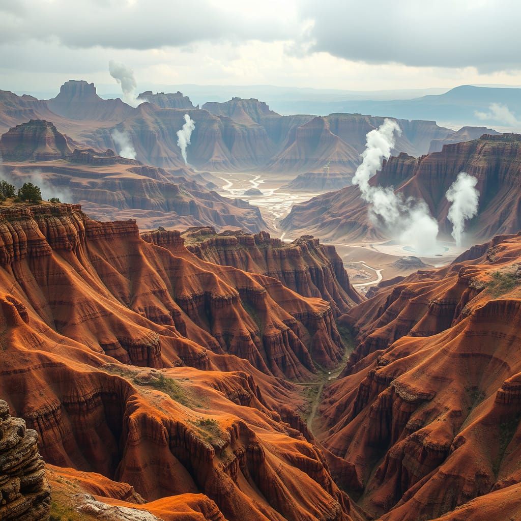 Ancient Earthscapes in Awe-Inspiring Realism
