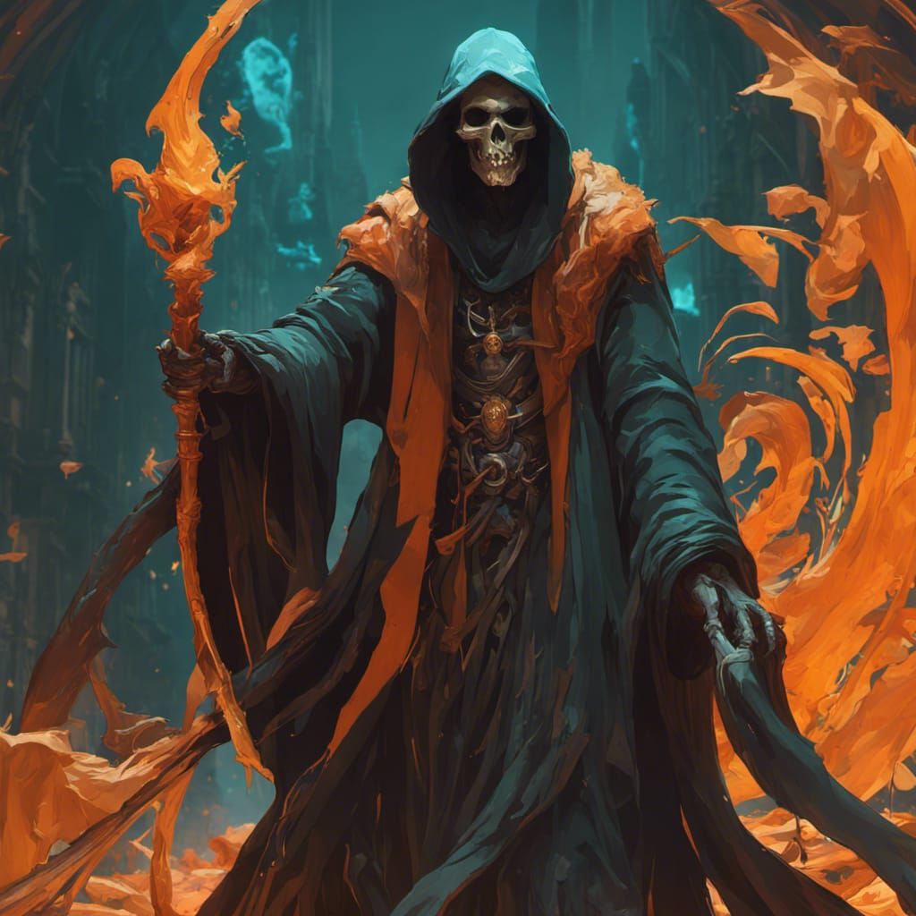The Grim Reaper Concept Art in 8K Resolution