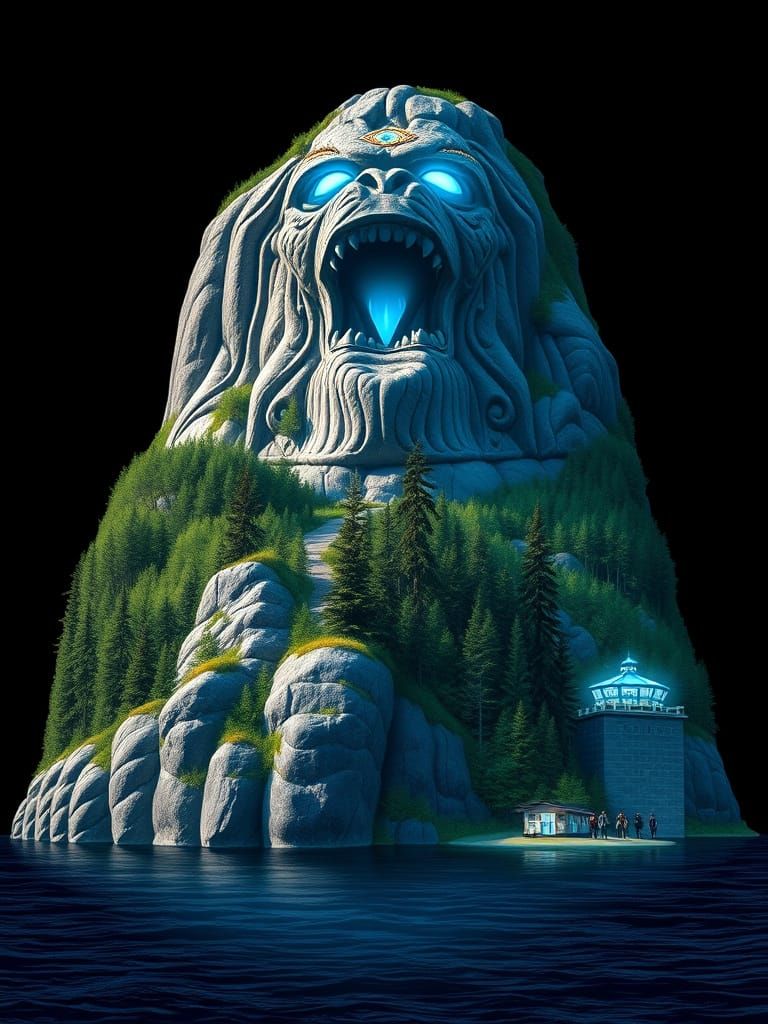 Sentient Landform Awakens in Boreal Forest