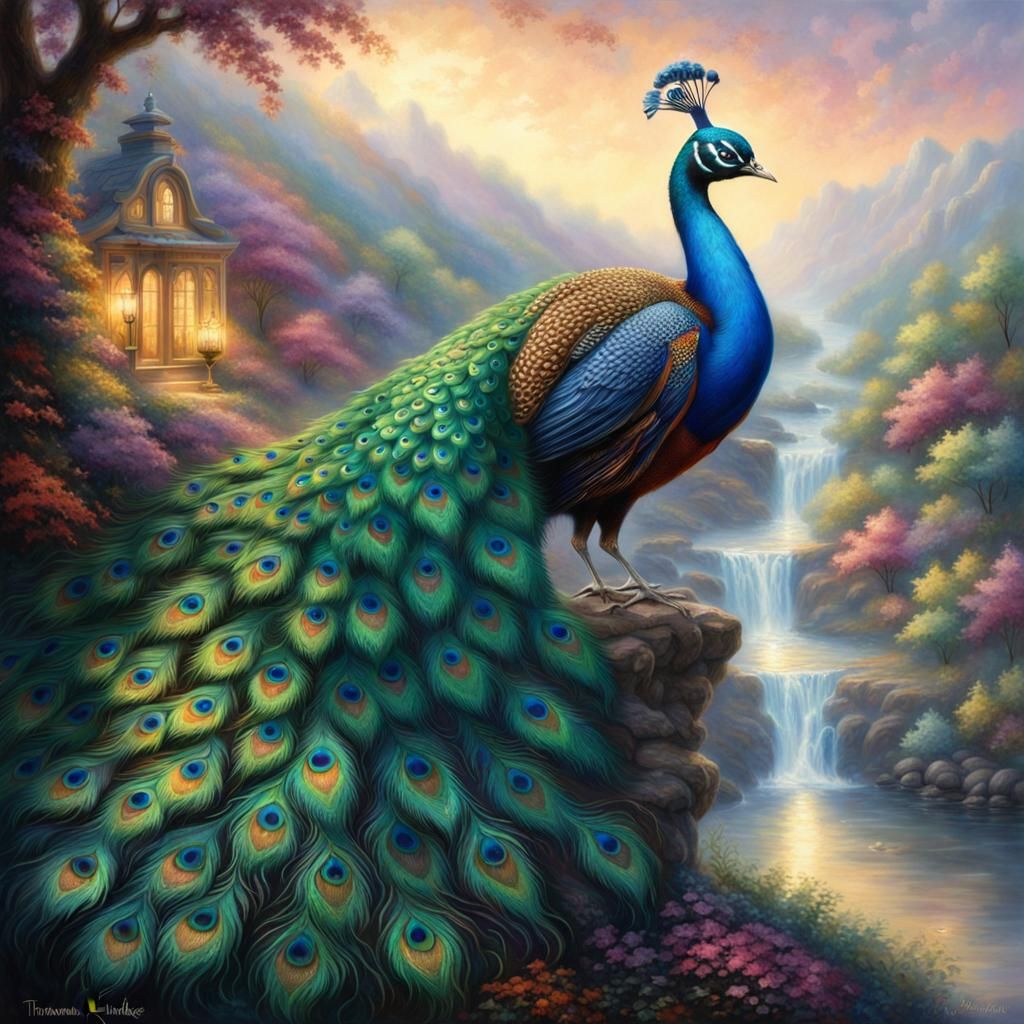 Beautiful peacock