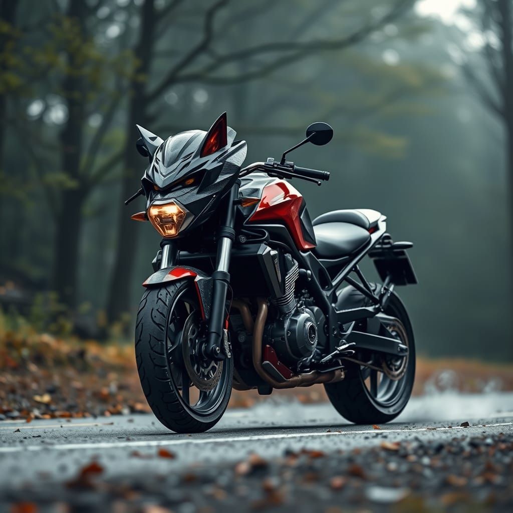 Wolf-Shaped Motorcycle: A Creative Design