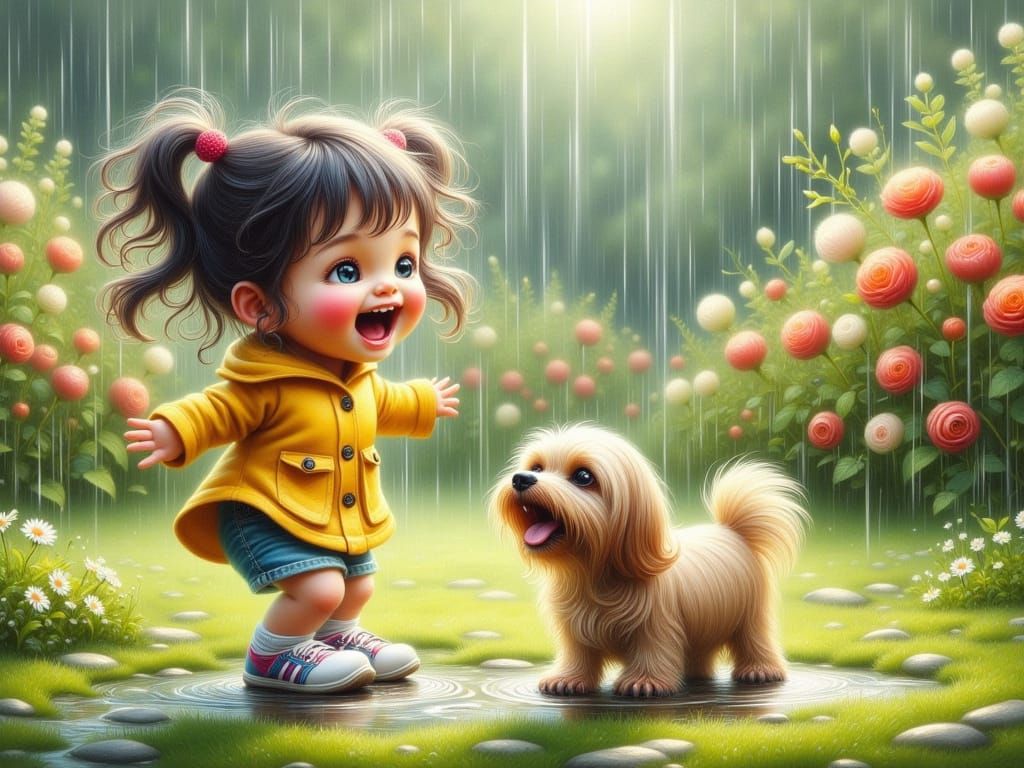 Joyful Spring Rain Dance