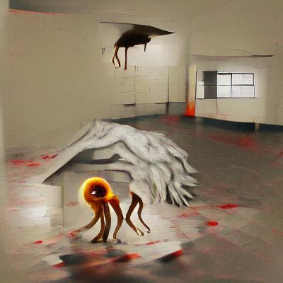 Abstract Image Generated From SCP-107 Prompt