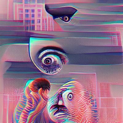 Single Word Image: Paranoia