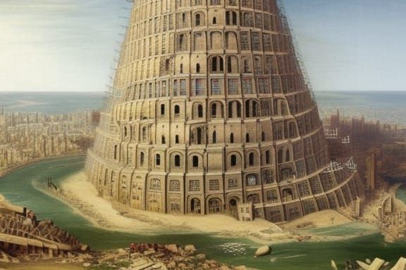 Tower of Babel Under Construction in Dubai