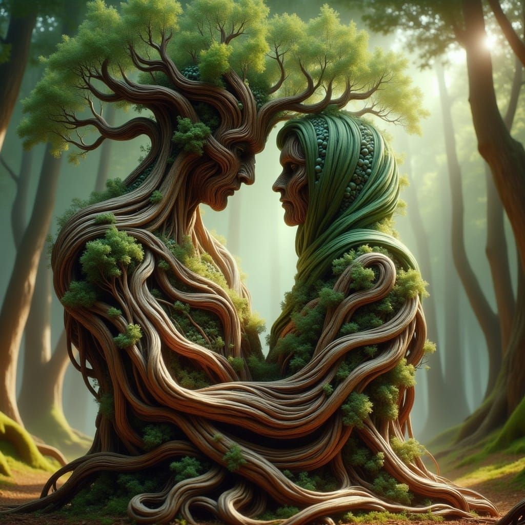 Palestinian Cultural Essence: Olive Tree and Keffiyeh Figure...