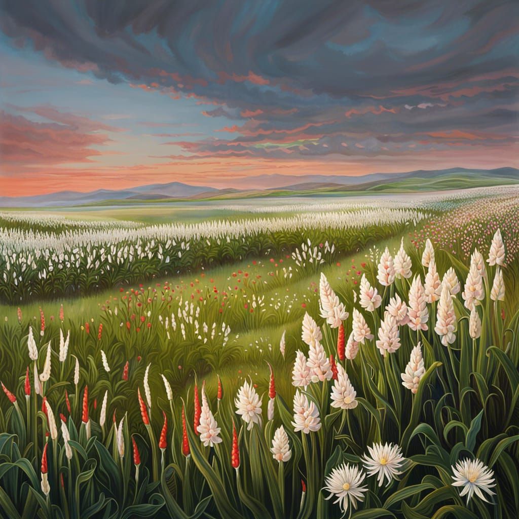 Amidst the Asphodel plain