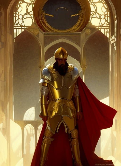 Roman Governor Portrait in Hyperdetailed Style