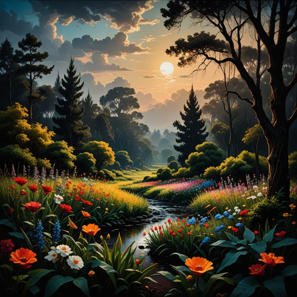 The garden of a thousand delights.