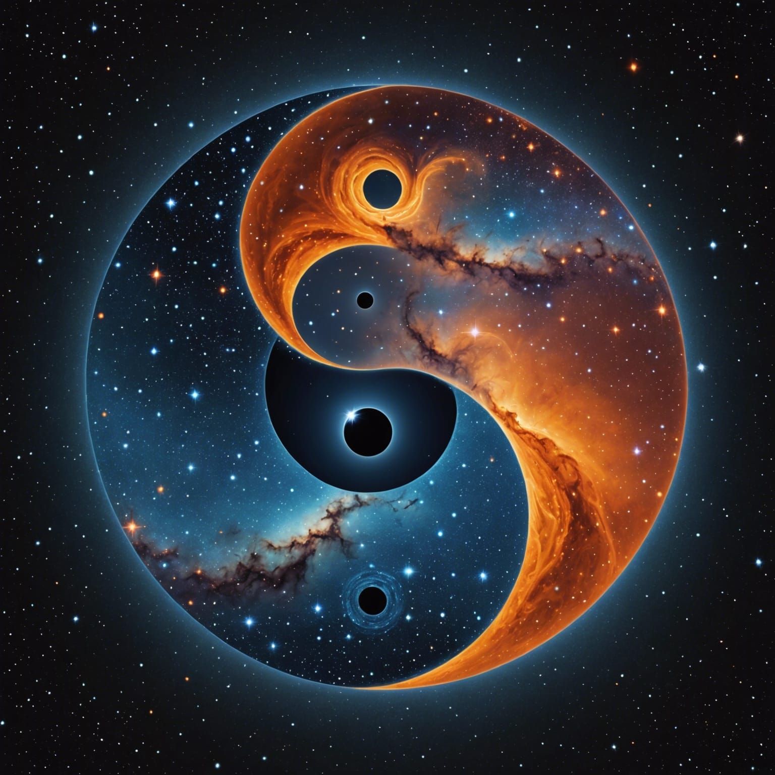 Cosmic Yin Yang: Blue and Orange Star Galaxies