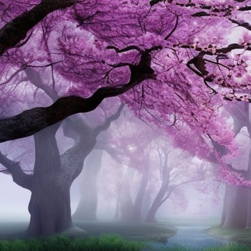 Epic Spring Landscape: Digital Matte Painting