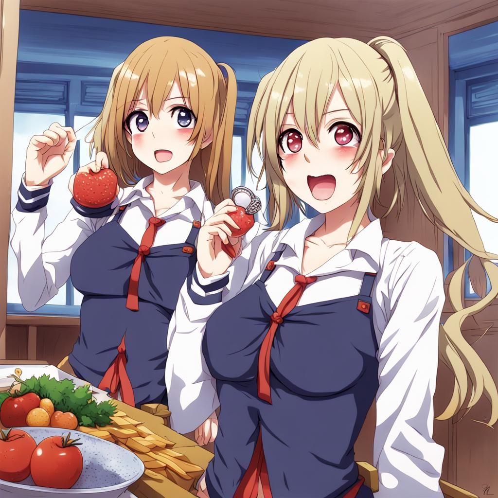 Anime Style Girls: Suggestive Manga Illustration