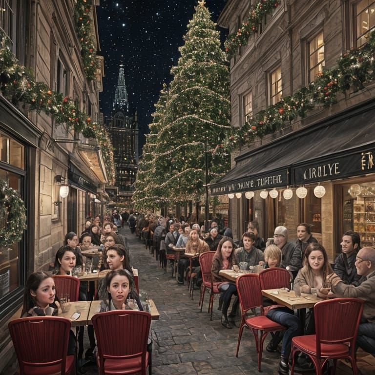 Victorian-Era Santa's Gift is a Five-Day Art Streak