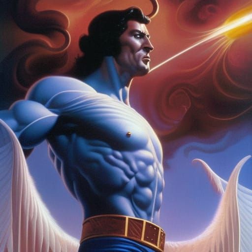 Magnificent Wizard in Detailed Photorealistic Style