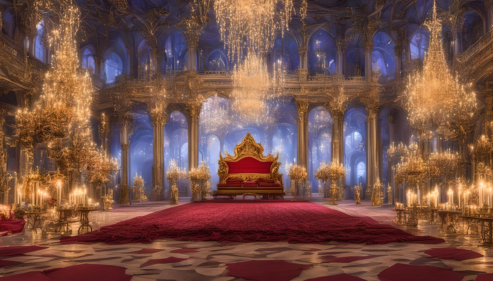 Fairy Kingdom Throne Room on New Year's Eve