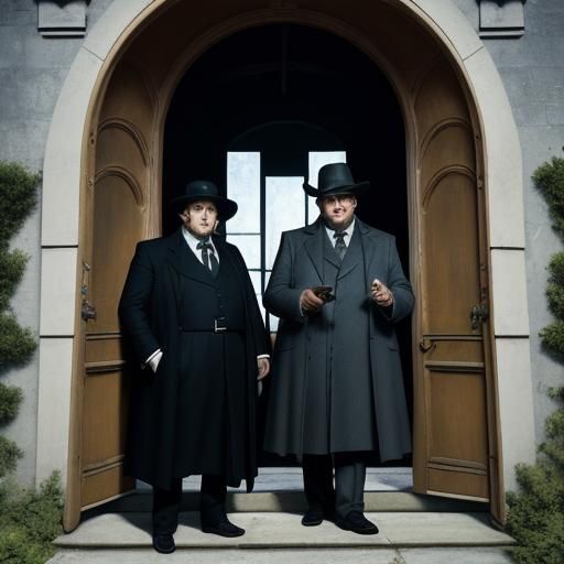 Finnish Detectives in Leonora Carrington Style