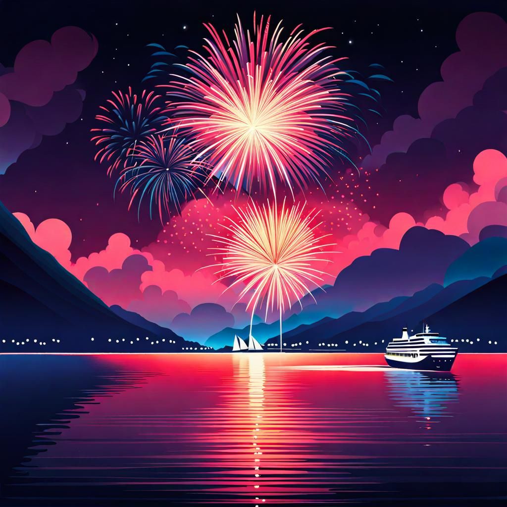 New Year's Cruise Ship 2