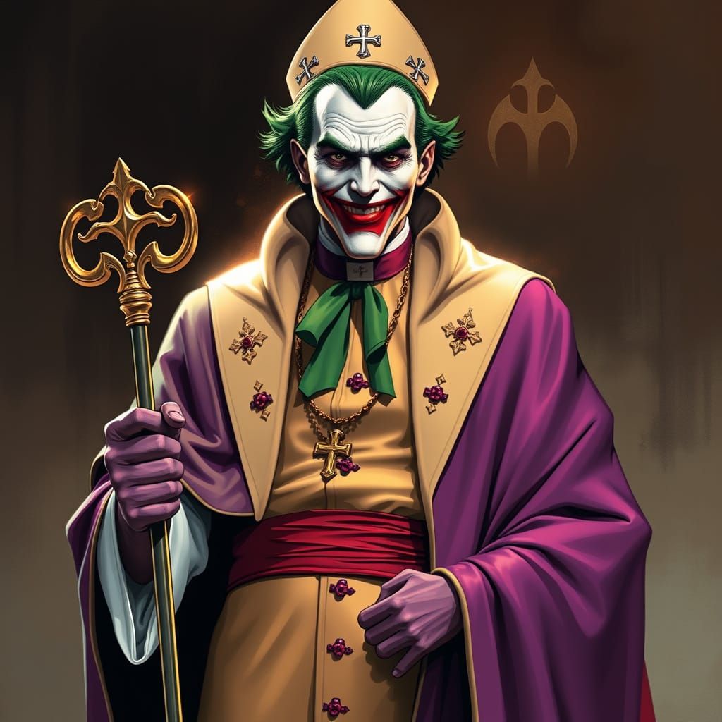 The Joker as a Humble Pope