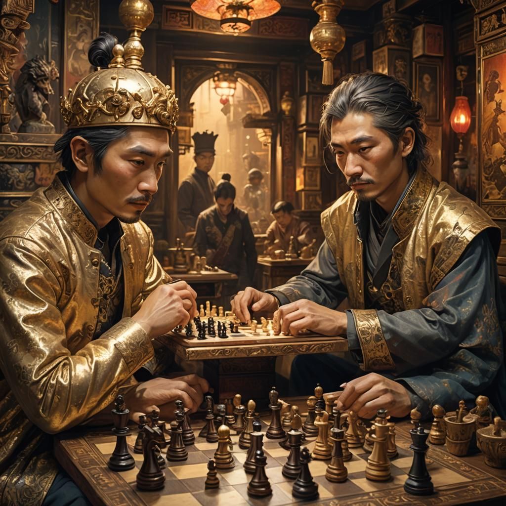 Chess Game in Chinatown: A Fantasycore Masterpiece