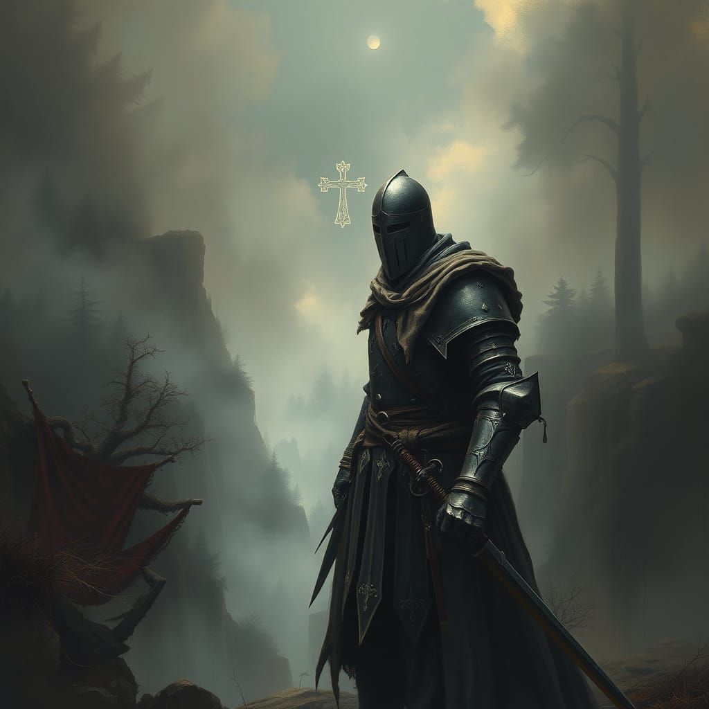 Crusader Knight Embarks on Perilous Journey Through Treacher...