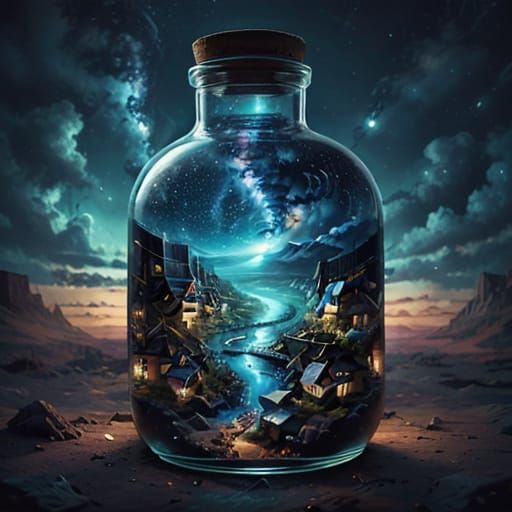 Storm Contained Within a Bottle