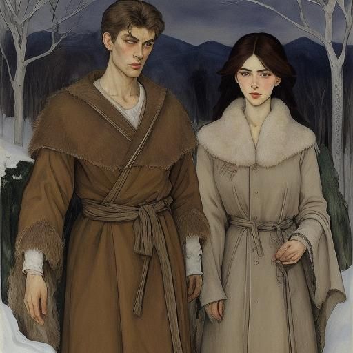 Hedgehog's Vampire Memory: Gloomy Winter Portrait