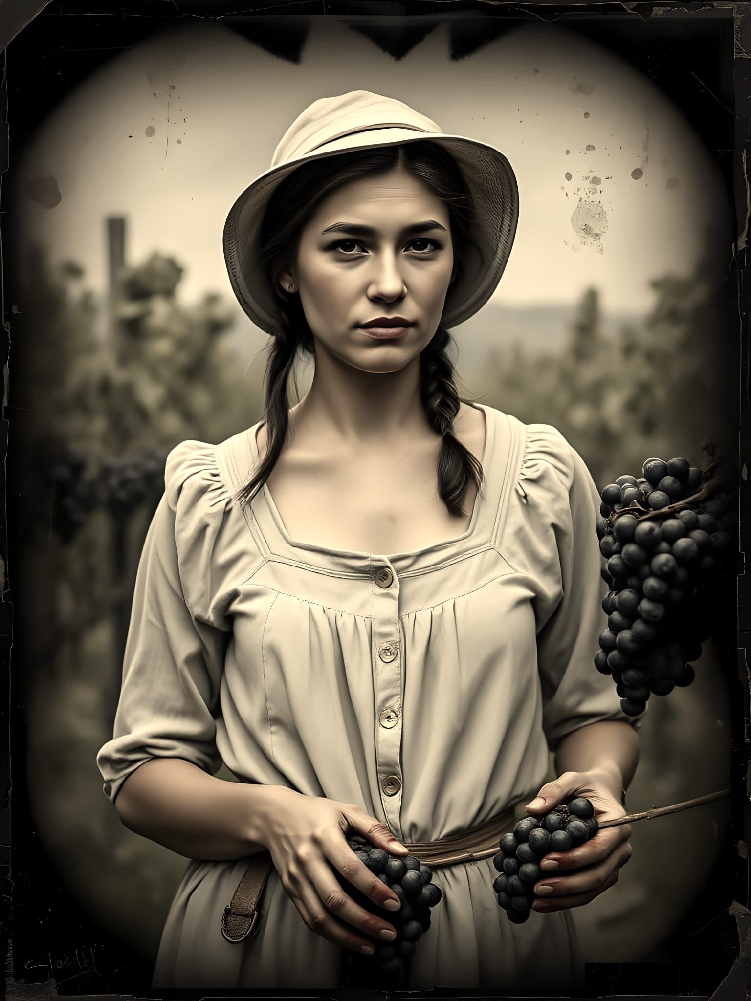 Victorian Vineyard Vigneronne