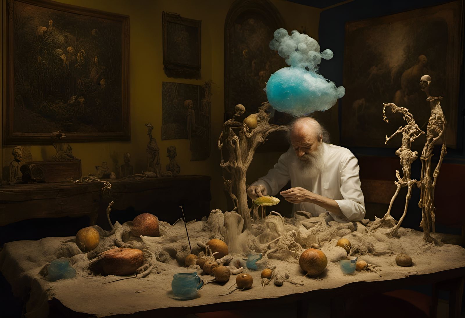 Magical Biological Forms with Dreamy, Surreal Effects