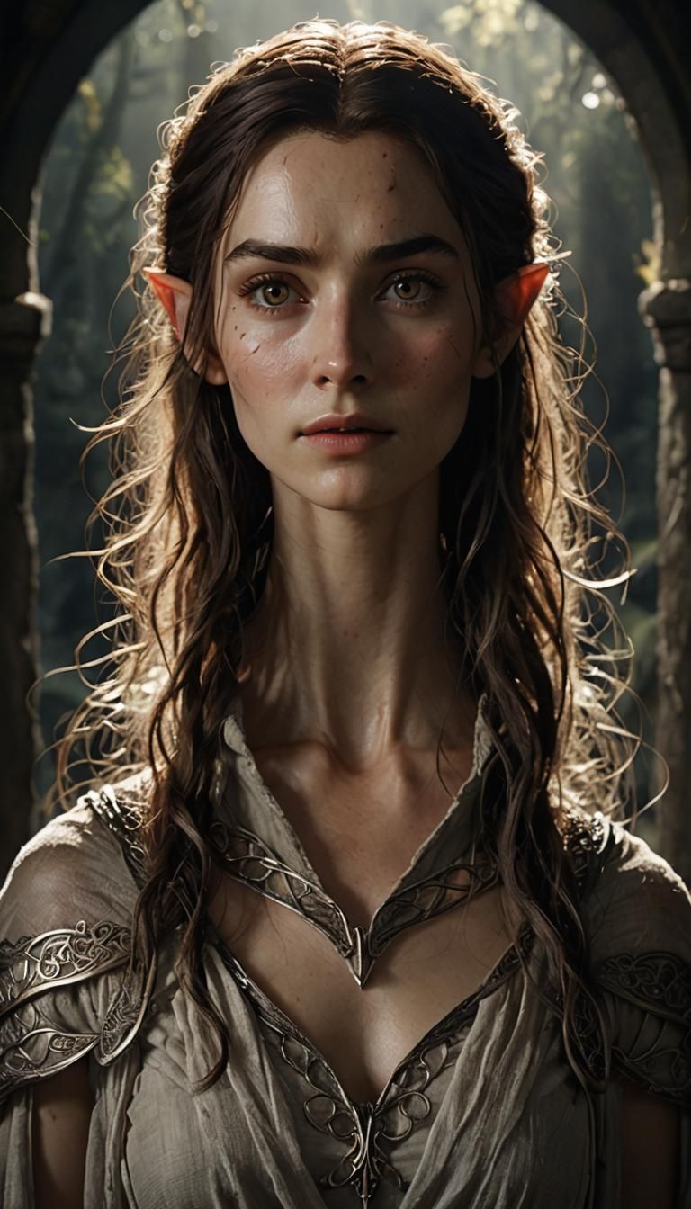 Middle earth, LOTR, Lord of the Rings, beautiful, shapely, Girl