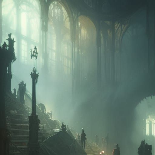 Stairway to Hell: Dark Fantasy Concept Art