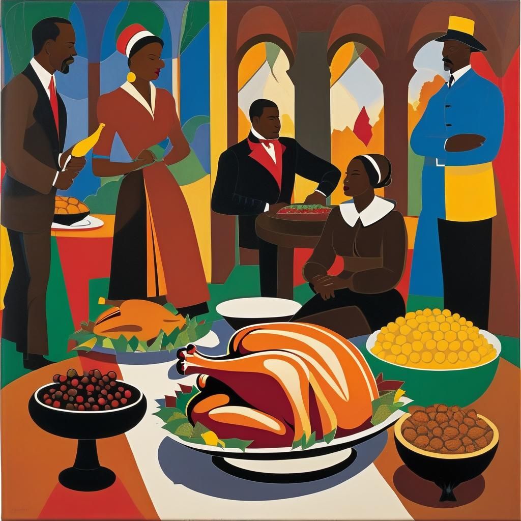 Thanksgiving in Harlem Renaissance Style