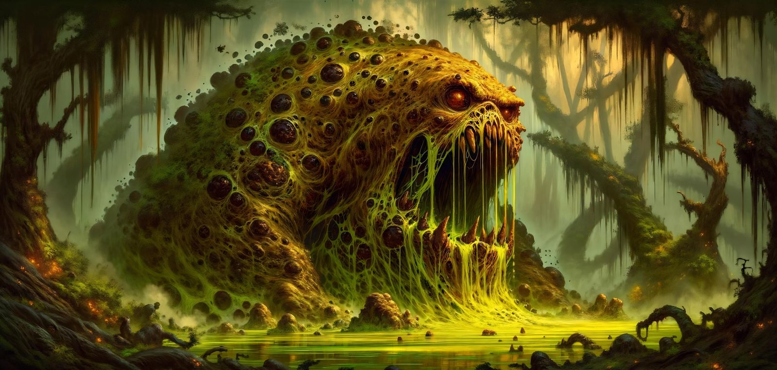 Corrupture: Oozing Horror in Fantasy Swamp