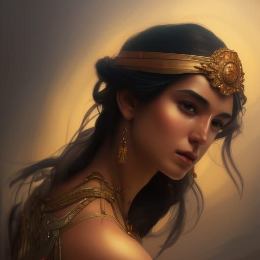 Greek Goddess Portrait in Unreal Engine 5