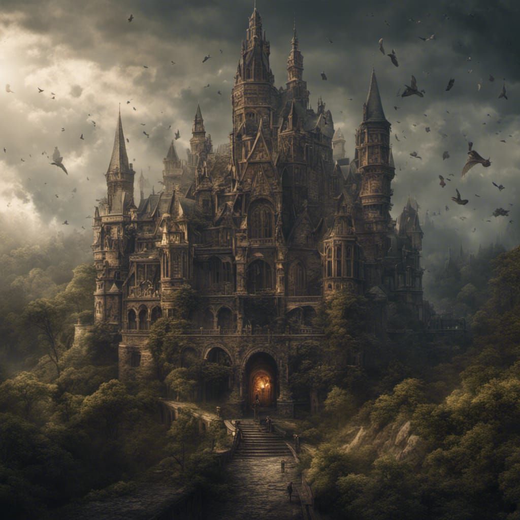 Wicked Innocence: Epic Digital Matte Painting