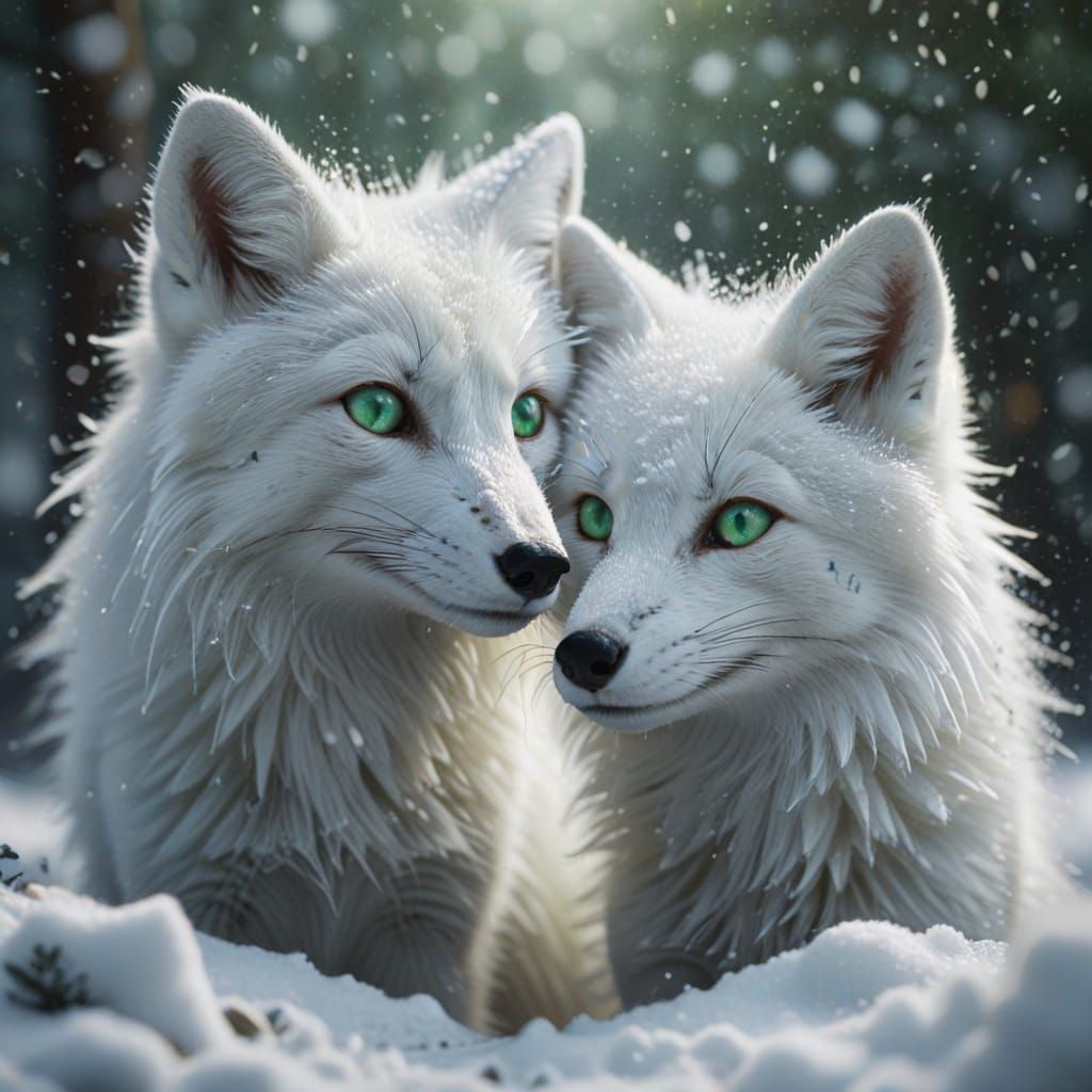 White Foxes
