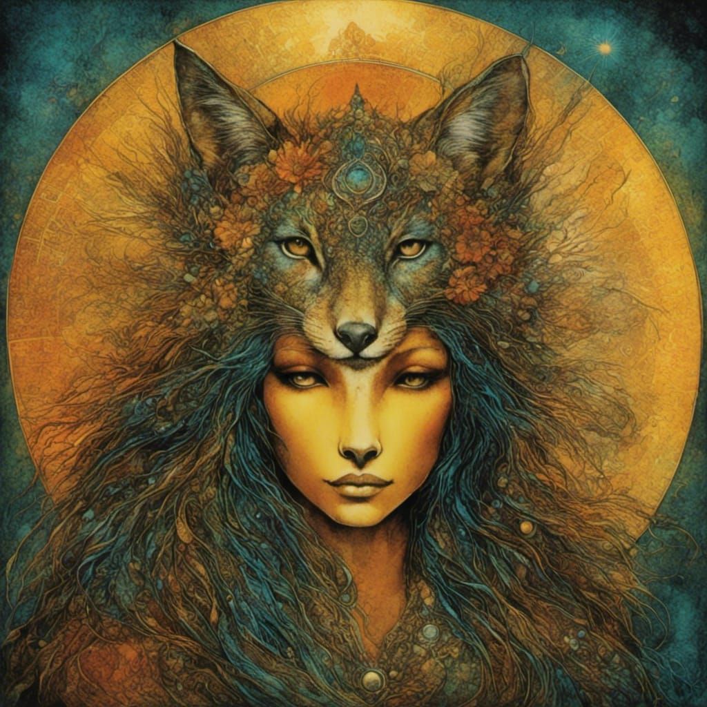 AI Generated Image with Archetypal Imagery