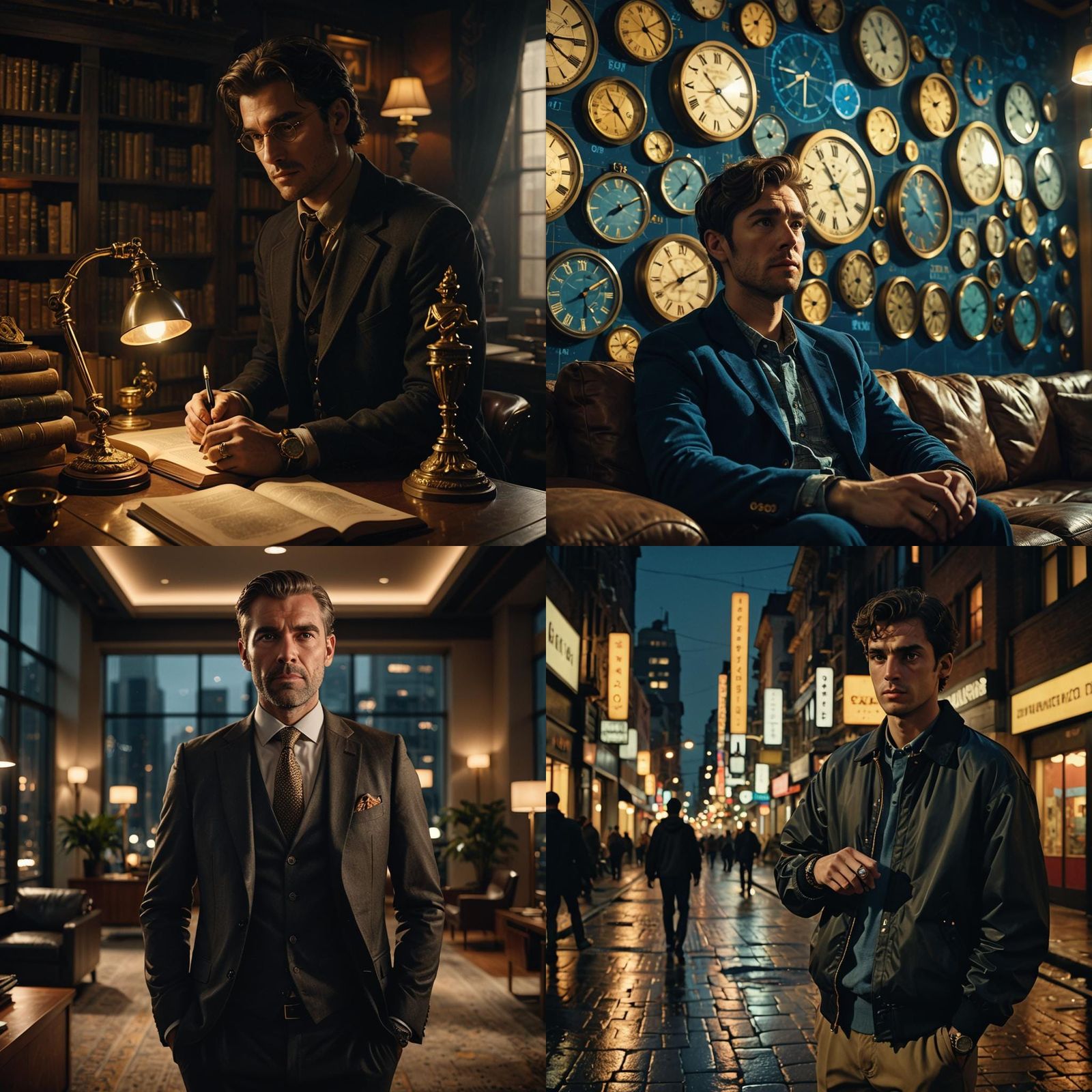 Intricate Time Zone Concept Art in HDR