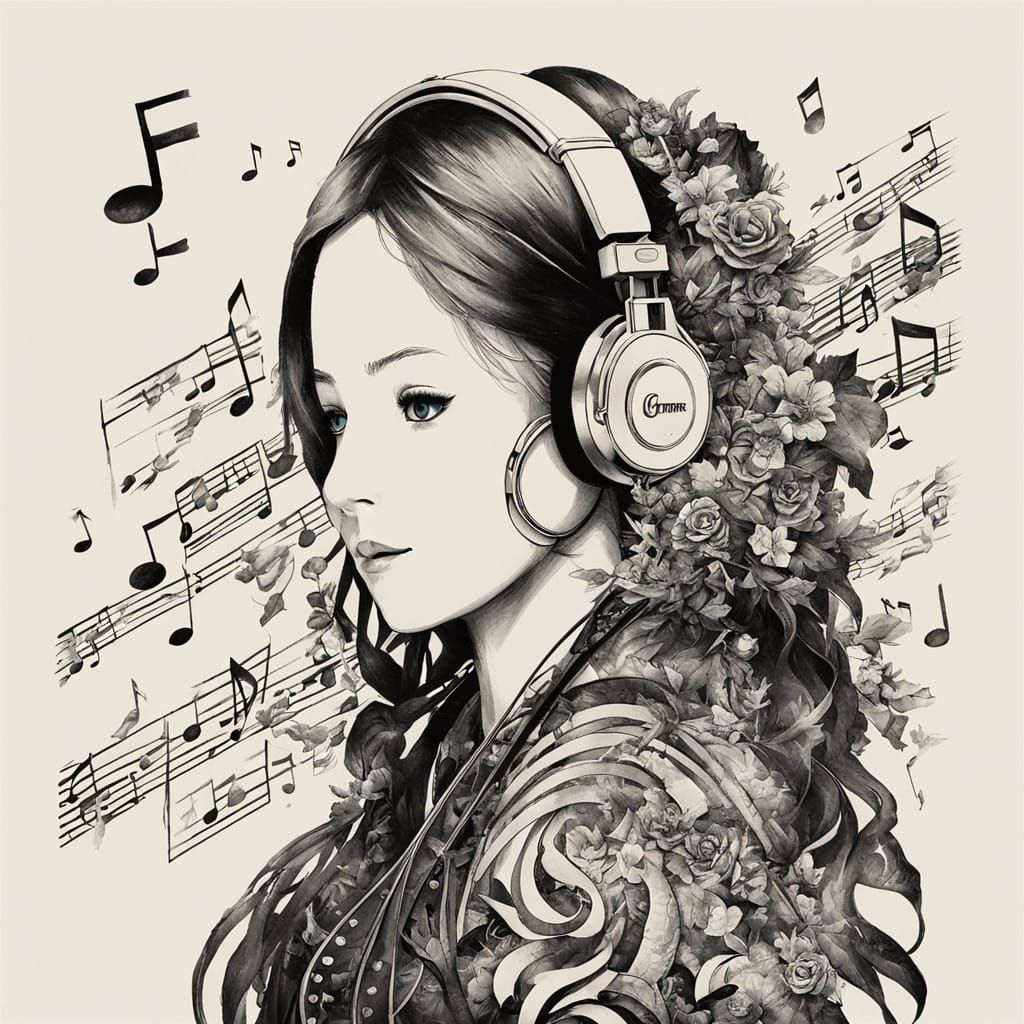 A Melodic Abstraction in Vibrant Hues