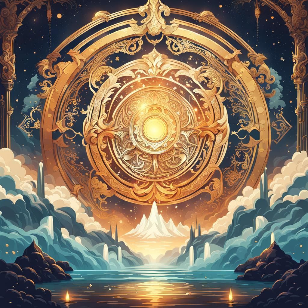 Epic Valhalla Scene with Dynamic Lighting